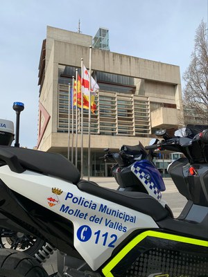 Logo Policia Municipal de Mollet.