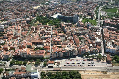 Imatge aèria de Mollet.