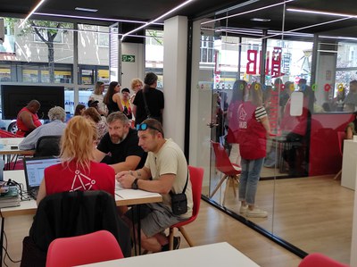 Més de 270 interaccions entre empreses i candidats en el 1r Speed Dating professional celebrat al Mollet Hub.