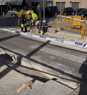 Mollet impulsa millores de seguretat viària, pacificació del trànsit i accessibilitat en diversos punts del municipi