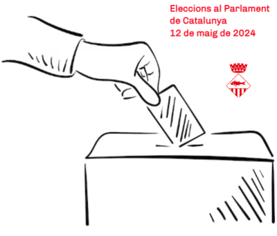 Imatge votació a urna.
