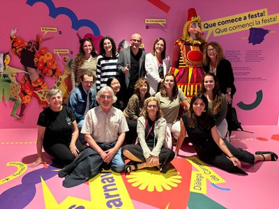 Delegació molletana a Torres Vedras.