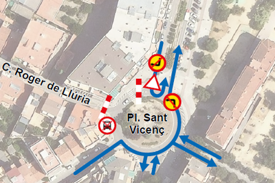 S’inicia la renovació integral de la xarxa de clavegueram i el reasfaltat del carrer Roger de Llúria.