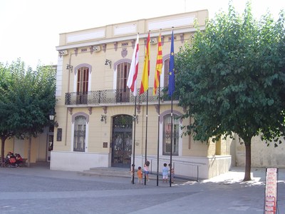 Treballs de manteniment i mesures preventives a l'edifici de l'antic Ajuntament.