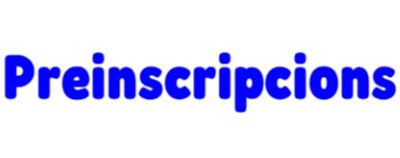 Preinscripcions 