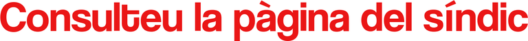 Consulteu la pàgina del síndic 