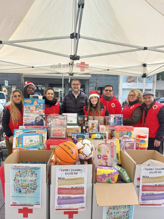 Creu Roja Marató de Joguines.