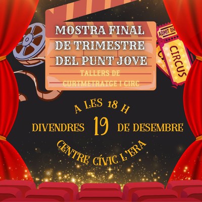 Mostra final de trimestre dels tallers del Punt Jove.