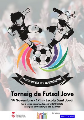 Torneig Futsal Jove – Marca un gol per la solidaritat!.