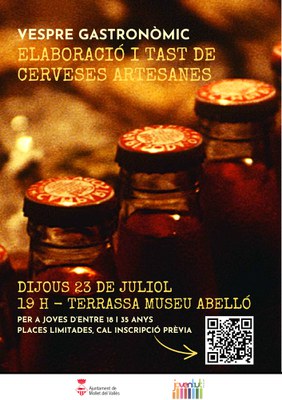 VESPRE GASTRONÒMIC - TAST I ELABORACIÓ DE CERVERSA ARTESANA