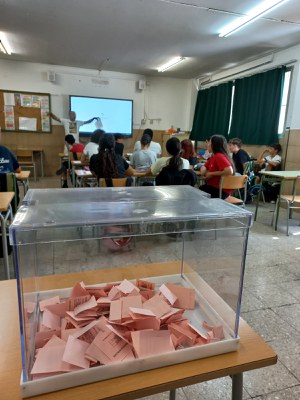 Votacions a les eleccions de representants del CAM.