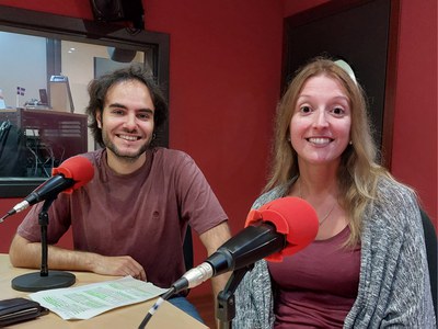 Entrevista a la ràdio sobre l'abordatge de l'abandonament escolar prematur.
