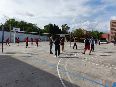 Torneig de Vòlei celebrat el divendres 8 de maig a l'Institut Mollet