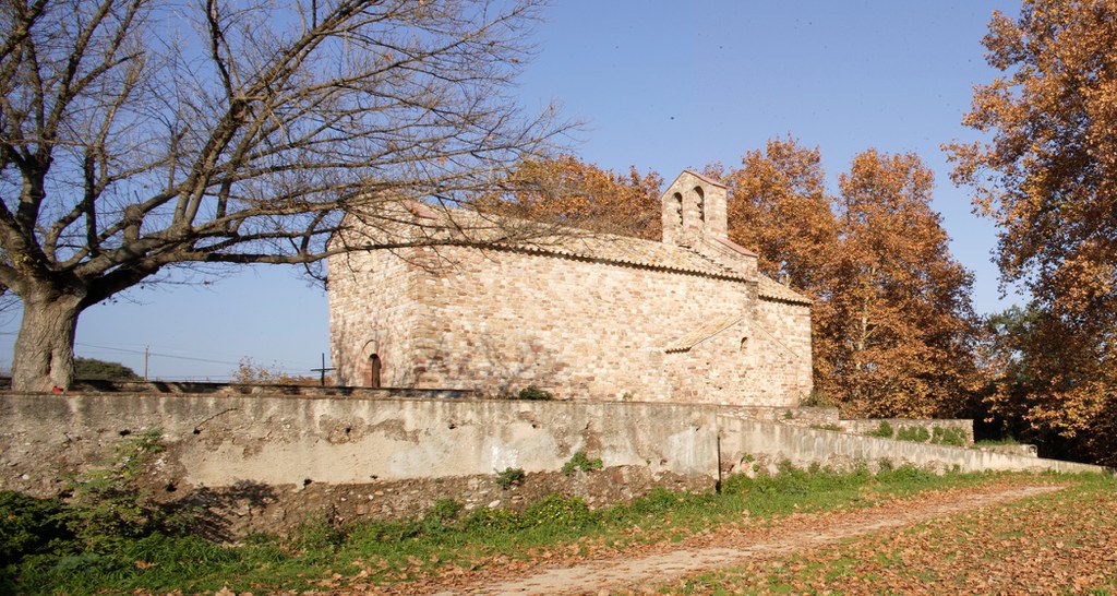 Església de Santa Maria de Gallecs.