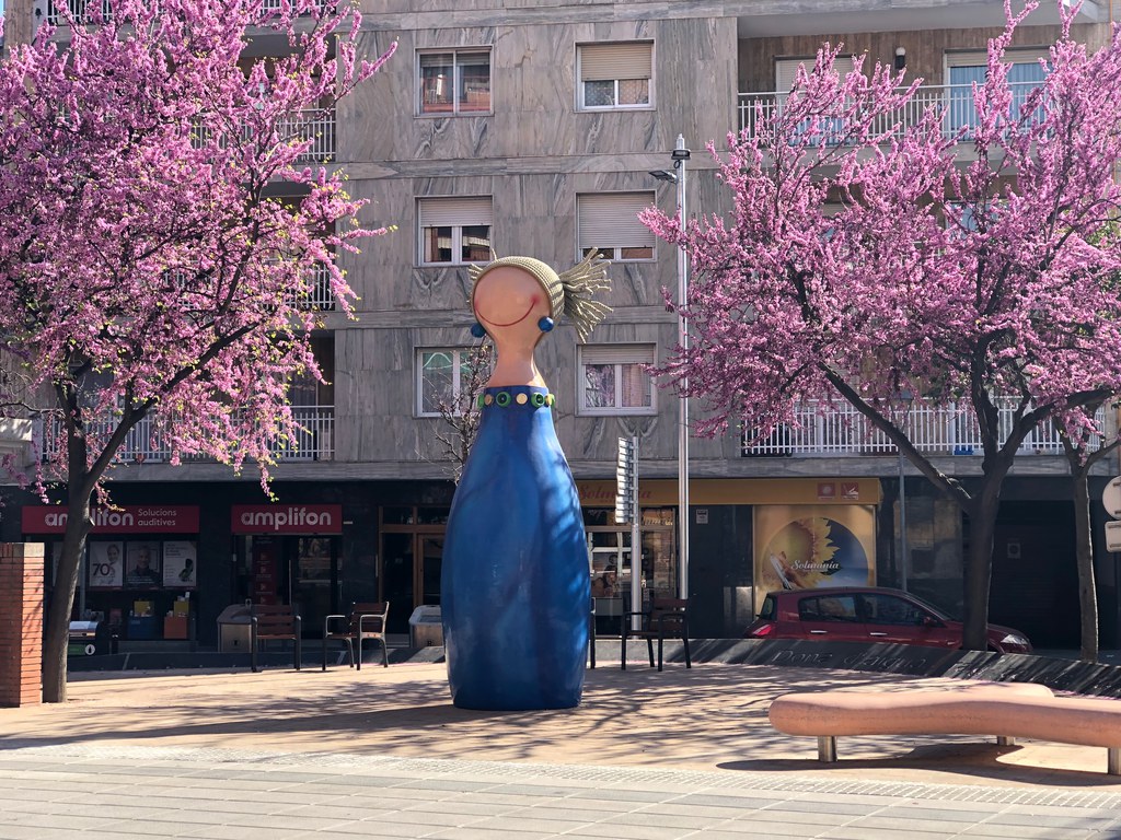 La dona d'aigua, símbol de Mollet.