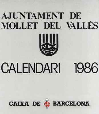 Calendari 1986.