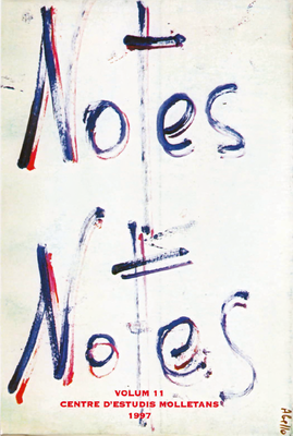 Revista Notes - volum 11.