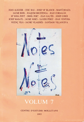 Revista Notes - volum 7.