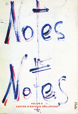 Revista Notes - volum 8.