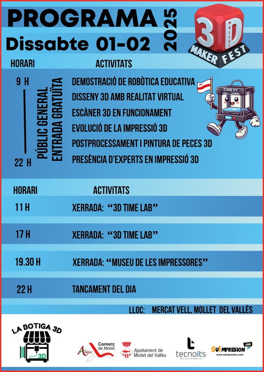 Maker Fest 3D Dissabte.png