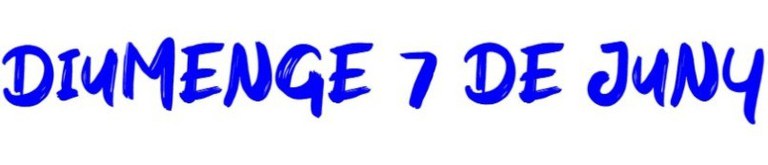 Diumenge 7 de juny 