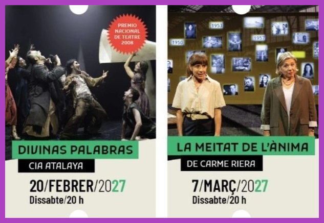 DIVINAS PALABRAS / LA MEITAT DE L’ÀNIMA DIVINAS PALABRAS / LA MEITAT DE L’ÀNIMA
