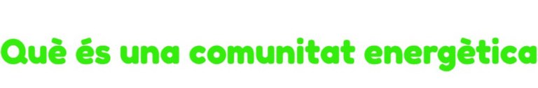 Què és una comunitat energètica municipal 
