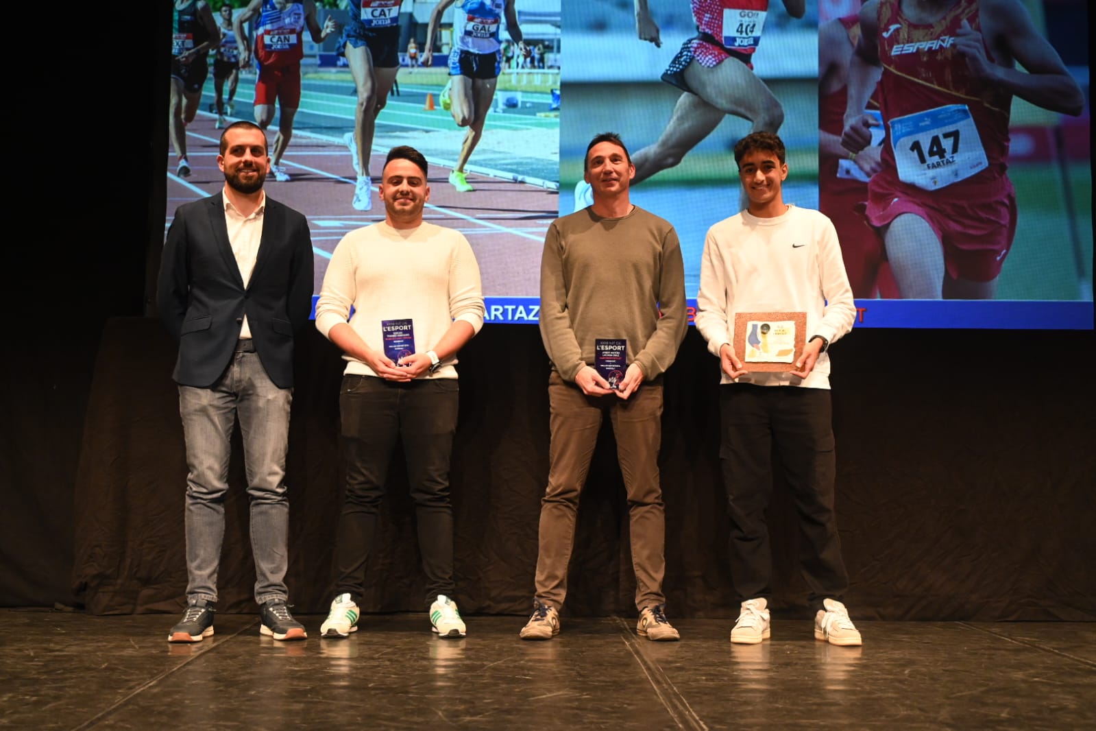 Millor esportista masculí  SERGIO TORRES. Club Esportiu Escola Sant Gervasi, JOSEP ANTÓN LACASA DÍAZ. Club Escacs Mollet, KARIM FARTAZ BERECK. Club Atlètic Mollet