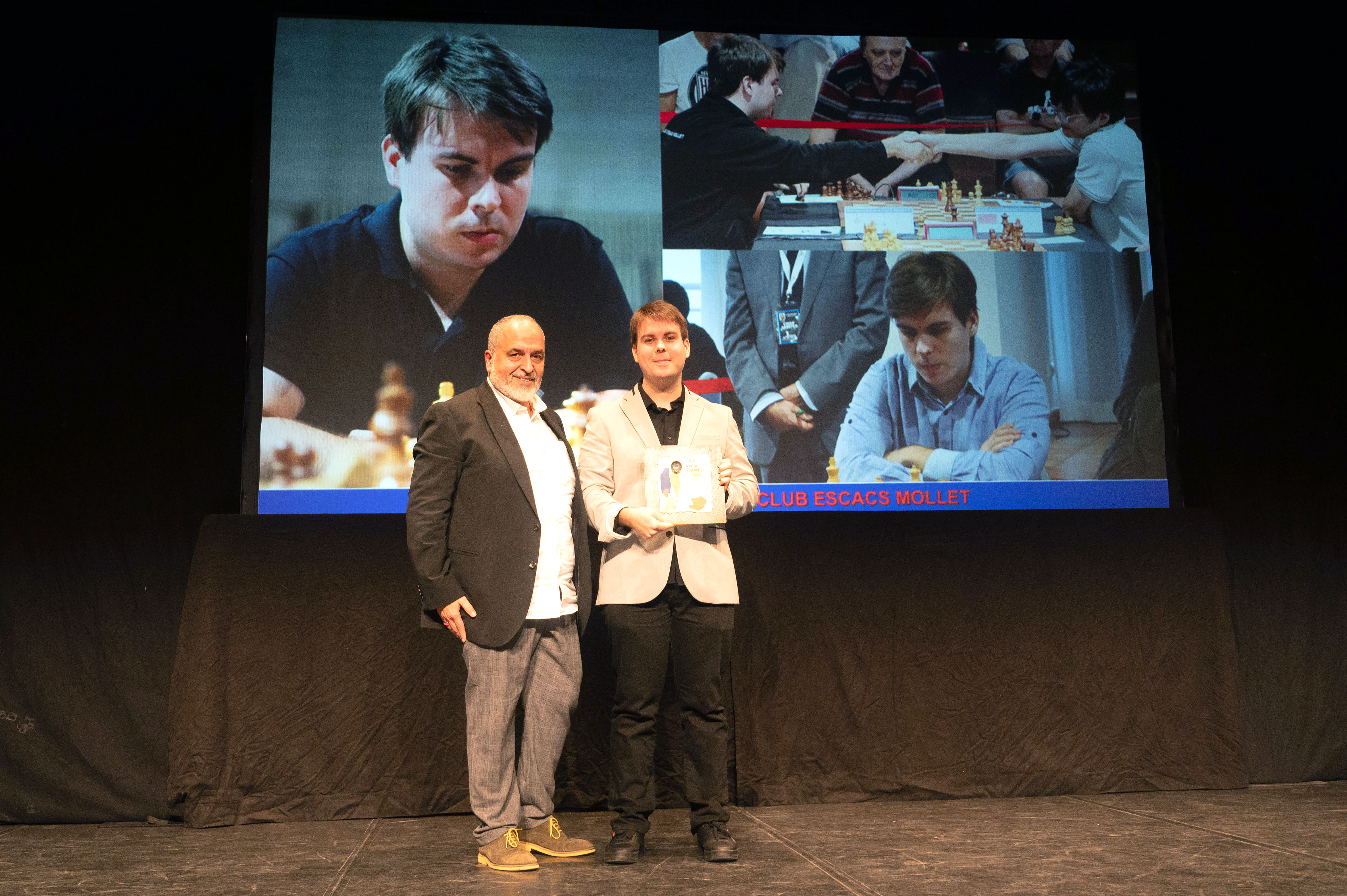 Premi especial a l’impacte internacional de mollet  PERE GARRIGA GAZORLA – CLUB ESCACS MOLLET