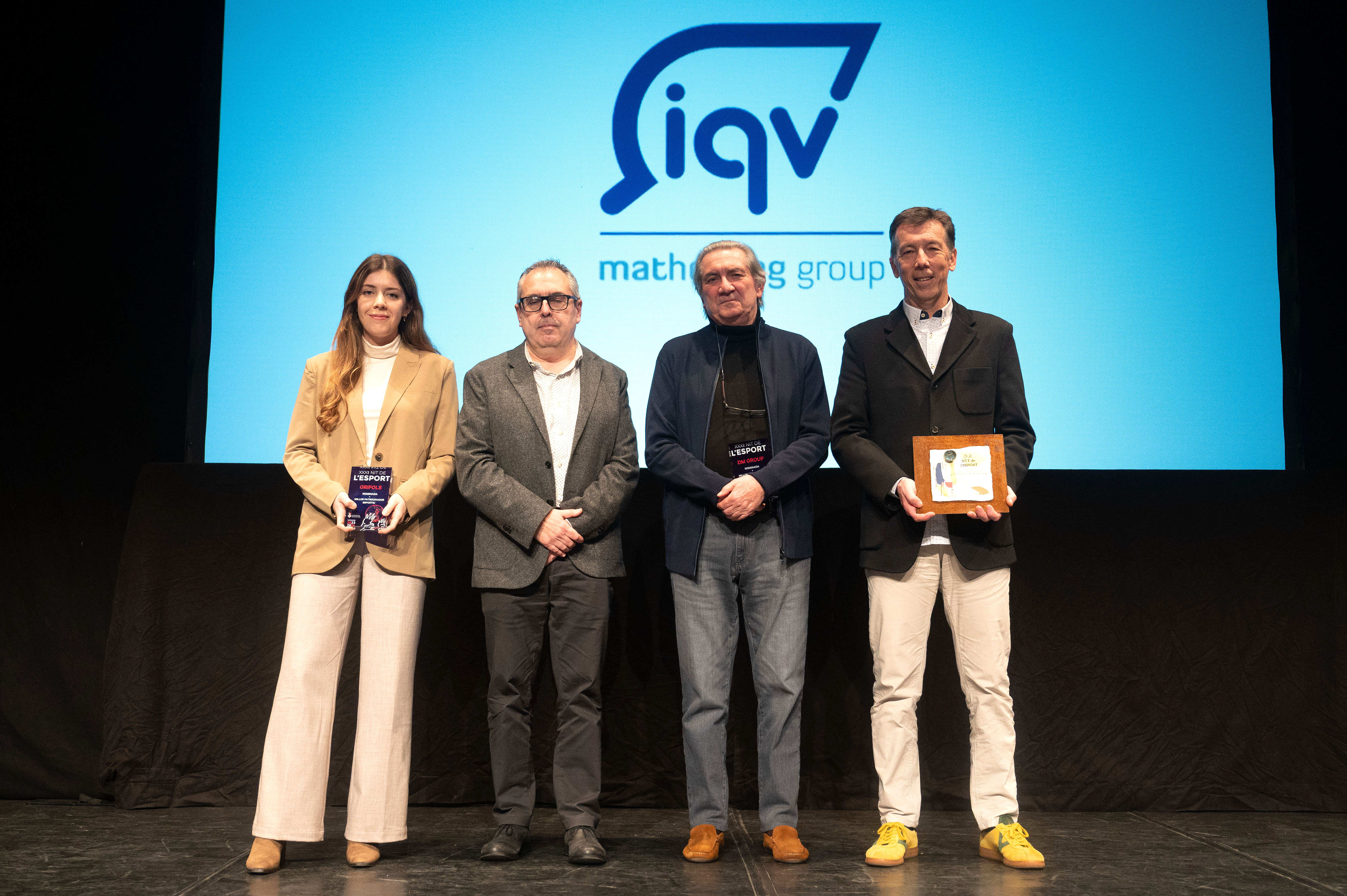 Nominats a millor patrocinador esportiu  Grífols, DM Group, Indústries Químiques del Vallès