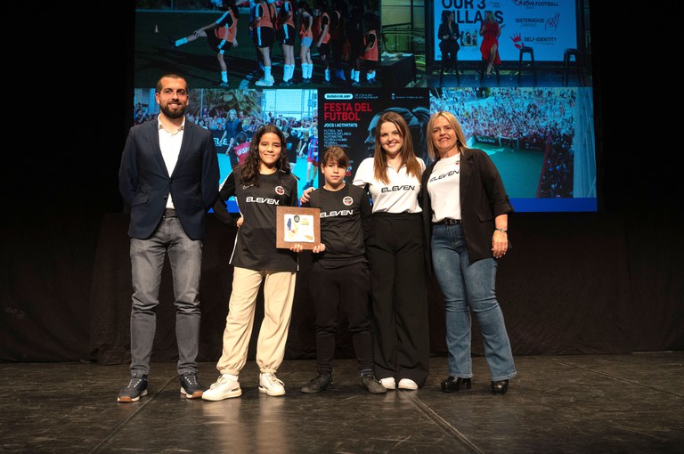 Premi valors esportius:   FUNDACIÓ ELEVEN