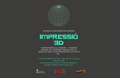 Càpsula de disseny i impressió en 3D.