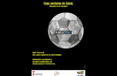 Copa nocturna de futsal .