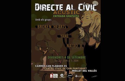 Directe al Cívic, acústic .