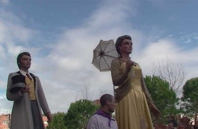 Els Gegants van als focs .