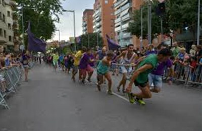 Estirada del camió.