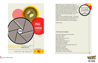 Exposició de batxillerat artístic. .