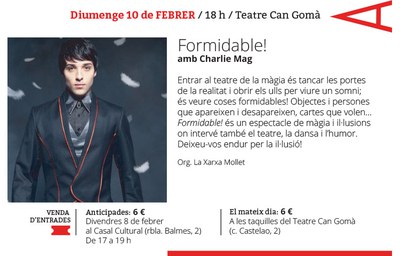 Formidable! amb Charli Mag.