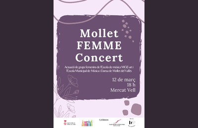 Mollet FEMME Concert.