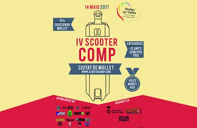 Scooter comp ciutat de Mollet .