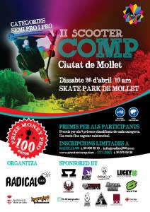 Segona Edició de la competició d'scooters ciutat de Mollet .