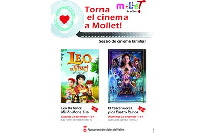 Sessió de cinema familiar .