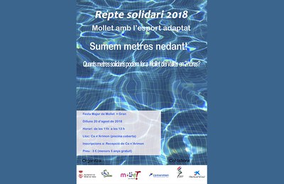 Sumem metres nadant.