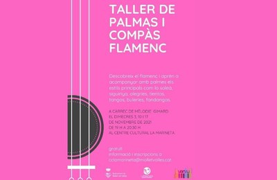 Taller de palmas i compàs flamenc.