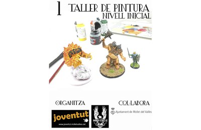 Taller de pintura en miniatura .