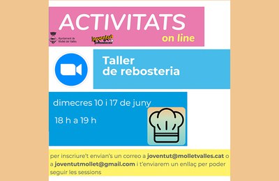 Taller de rebosteria.