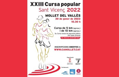XXIII Cursa Popular de Sant Vicenç.