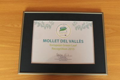 Diploma d'European Green Leaf