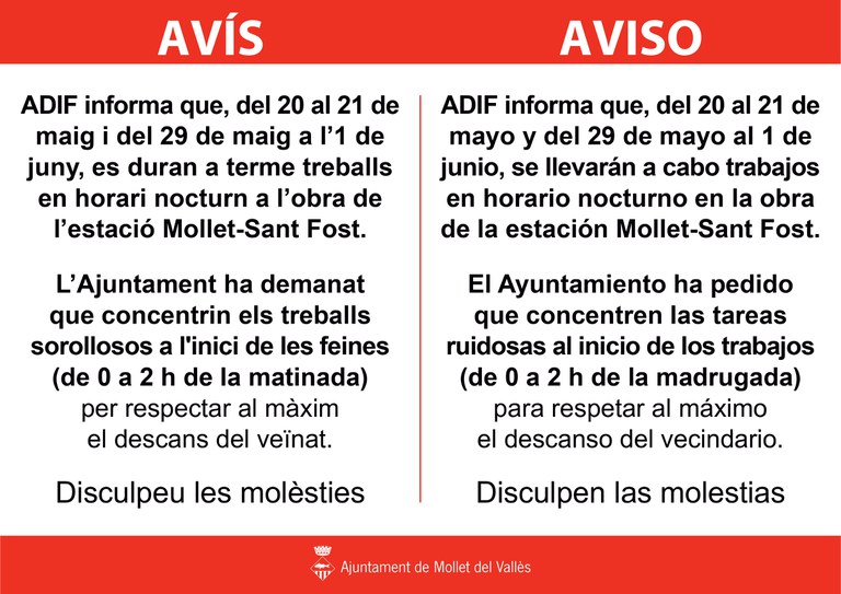Avís Estació MOLLET SANT FOST TREBALLS NOCTURNS bilingüe 2 dates_page-0001.jpg