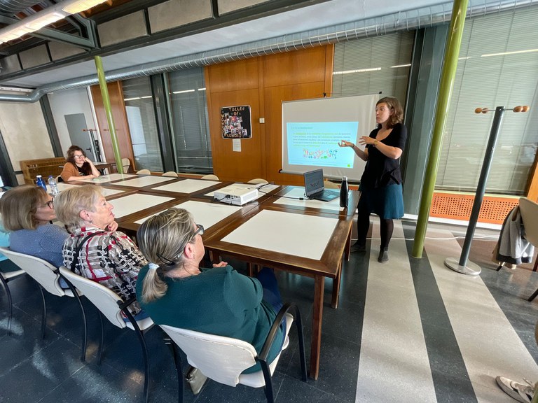 Taller al casal Sant Jordi 